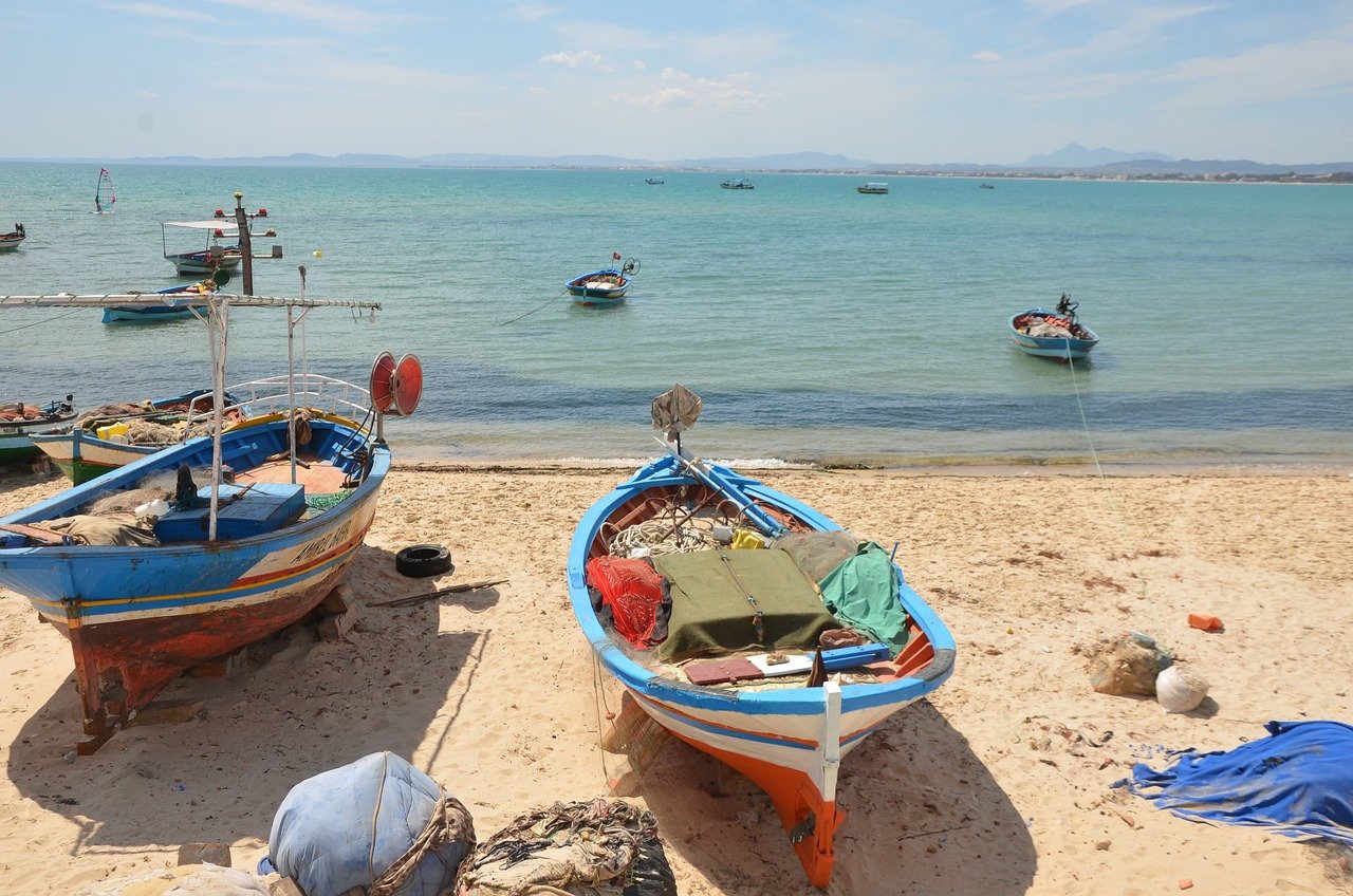 beach in tunisia