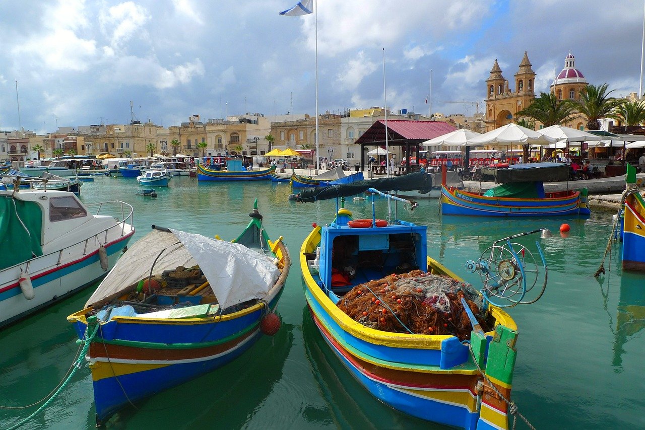 Malta fishing boat