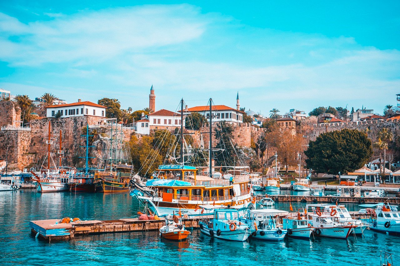 Side, Turkey, August, Ancient Ruins, Beaches, Boat Trip